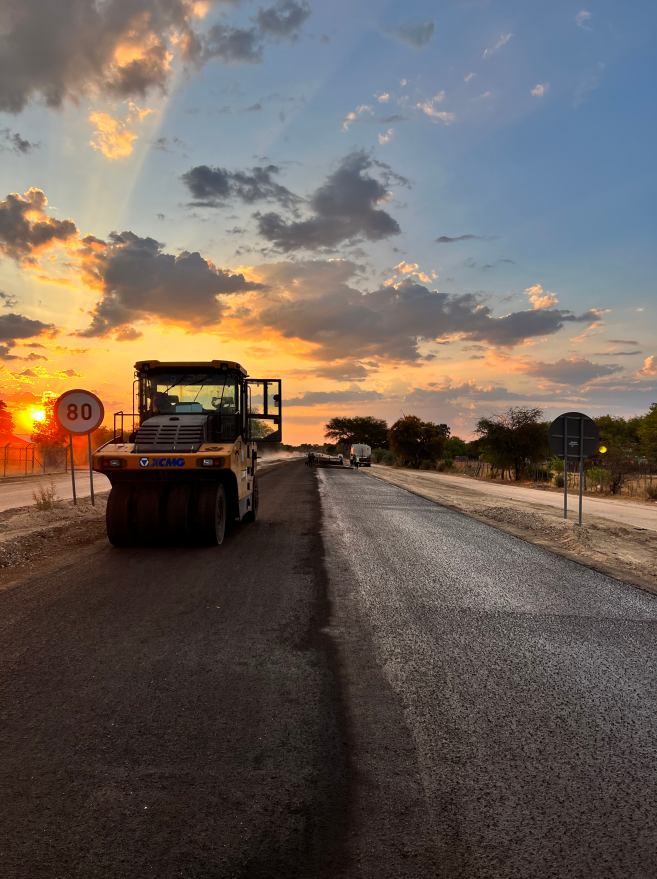 纳米比亚北部Eenhana道路项目顺利竣工