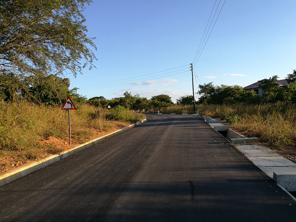 Road Construction in Roma Park - Zambia